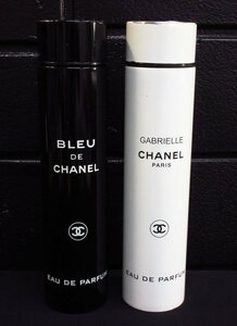 r5357　CHANEL　水筒全2体　黒色　白色　マイボトル　シャネル　細長ボトル　タンブラー　ステンレス系ボトル　