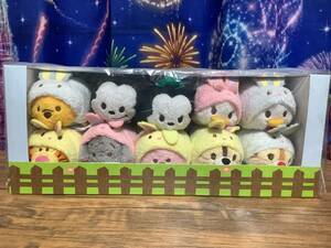 ディズニー　ツムツム　イースター　TSUM TSUM 10点セット　プー＆フレンズ　オズワルド・オルテンシア・チップ・デール・ドナルド　他