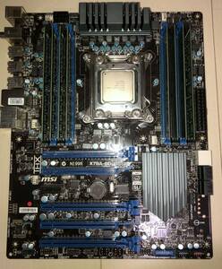 ハイエンドモデル CPU マザーボードのセット Core i7-４９６０X ＋ MSI X７９A メモリ８枚 現状品