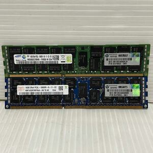 SAMSUNG サムスン パソコン用メモリー 16GB 2R×4 PC3L-10600R-09-11-E2-D3 HYNIX ハイニックス 16GB 2R×4 PC3L-10600R-9-11-E2