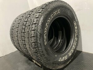 YOKOHAMA GEOLANDAR A/T G015 LT215/85R16 16インチ 夏タイヤ 4本 バリ溝 ホワイトレター ナロー ランクル70/78プラド等　(MTA590)