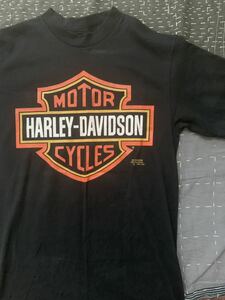 90s HARLEY DAVIDSON 3D EMBLEM vintage Tシャツ ハーレー イーグル ビンテージ ハーレーダビッドソン エンブレム