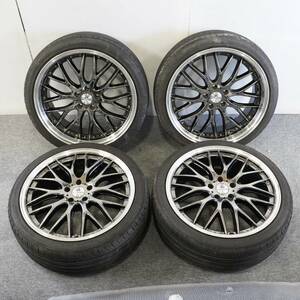 ホイール タイヤ ４本 LOXARNY ロクサーニ MULTI FORCHETTA 20インチ 9J 8J +38 PCD114.3 5H wheel:513