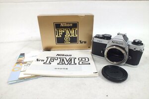 □ Nikon ニコン NEW FM2 ボディ フィルム一眼レフ 中古 現状品 240406H2456