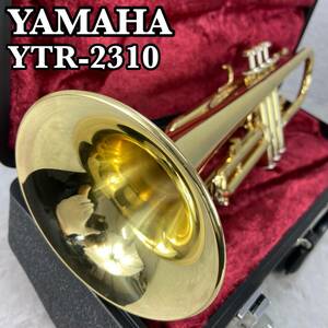 YAMAHA　ヤマハ　トランペット trumpet 管楽器　YTR-2310　ゴールドラッカー　マウスピース　ハードケース　学生　初心者おすすめ
