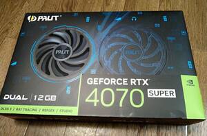 GeForce RTX 4070 SUPER Dual 12GB（Palit NED407S019K9-1043D）ドスパラエディション　中古