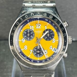 SWATCH スウォッチ IRONY アイロニー SECRET AGENT YELLOW シークレットエージェントイエロー AG1996 YCS406G 腕時計 アナログ クオーツ