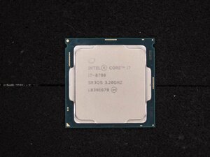 【T588】CPU★Core i7-8700 3.20GHz