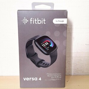 fitbit by Google フィットビット versa4 ヴァーサ FB523BKBK 健康管理スマートウォッチ スマートウォッチ ブラック 腕時計 時計 箱付き WK