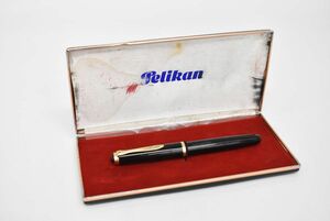 (780S 0418M27) 1円～ PELIKAN ペリカン 万年筆 400 GERMANY 14C 585 刻印 ケース付 文房具 筆記用具