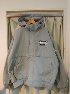 X-LARGE XLARGE エクストララージ NYLON PUFFER JACKET グレー XLサイズ 大ヒット商品 公式HP 完売 ラスト1点のみ 再値下げしました！