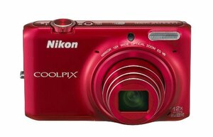 Nikon デジタルカメラ COOLPIX S6500 光学12倍ズーム Wi-Fi対応 グロッシー(中古品)
