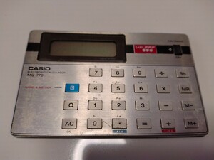 CASIO ゲーム＆電卓 MG770 ジャンク品