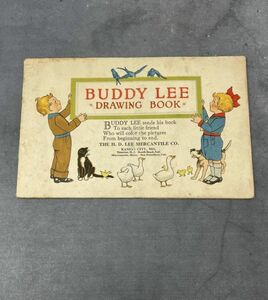 【送料無料】 1920年代 バディーリー BUDDY LEE 塗り絵　絵本 ヴィンテージ S0168