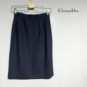 Christian Dior クリスチャン・ディオール ネイビー スカート