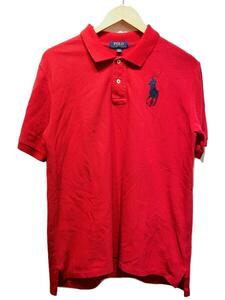 POLO RALPH LAUREN◆ポロシャツ/XL/コットン/RED