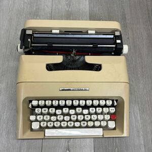 117 olivetti/オリベッティ LETTERA 35 手動式 タイプライター アンティーク ビンテージ ジャンク