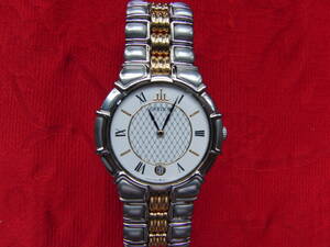 セイコークレドール　エントラーター　9579-6000　メンズ腕時計　ホワイト文字盤　コマ付き