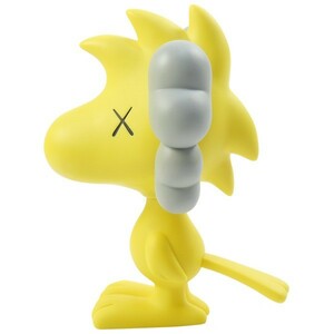 カウズ KAWS ×MEDICOM TOY WOODSTOCK ウッドストック フィギュア 黄 Size【フリー】 【新古品・未使用品】