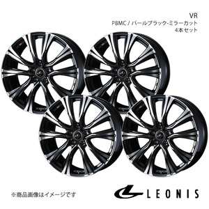 LEONIS/VR スカイラインクーペ V36 4ポットキャリパー アルミホイール4本セット【19×8.0J 5-114.3 INSET43 PBMC】0041283×4