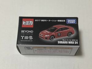 2017 東京モーターショー　開催記念トミカ　SUBARU WRX S4 TOKYO MOTOR SHOW TOMICA スバル