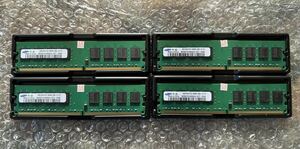 正規品 超希少 新品 未使用品 デスクトップPC用メモリ SAMSUNG サムスン PC2-6400U DDR2 800MHz 16GBメモリ(4GB×4枚セット) 送料無料