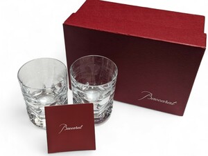 ☆美品☆Baccarat バカラ クリスタル オリオン オールドファッション ロックグラス クリスタルガラス ２客セット 箱付/1円〜