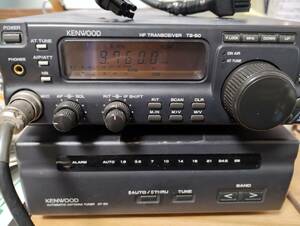 KENWOOD TS-50S オートアンテナチューナーセット　　　不動品　故障品　ジャンク