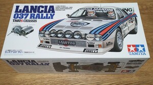 未組立 ランチア037ラリー TA02-Sシャーシ ITEM58654 1/10 電動RCカー (TAMIYA、田宮模型、ラジコン)