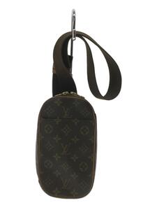 LOUIS VUITTON◆ポシェット・ガンジュ_モノグラム・キャンバス_BRW/PVC/BRW/モノグラム