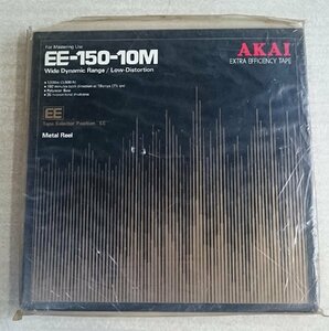 [W3793] AKAI EE-150-10M 10号オープンリールテープ[3] / EEポジション専用 メタルリール For Masterring Use 中古 使用済