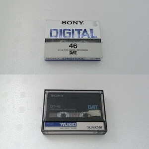 DT-46 SONY DAT 未開封品１巻＋開封品１巻 ソニー DIGITAL AUDIO TAPE