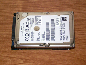 ★ 500GB ★ HITACHI 【 HTS547550A9E384 】 良品 ★WRD