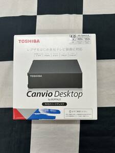 バッファロー 東芝 CANVIO DESKTOP パソコン＆テレビ録画用外付けハードディスク 4TB ブラック HD-TDA4U3-B