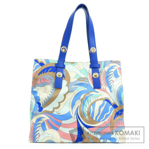 Emilio Pucci エミリオ・プッチ プッチ トートバッグ ナイロン素材 レディース 中古