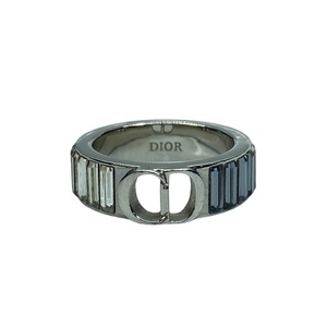 Christian Dior ディオール R1134HOMMT GRADIENT GREY CRYSTALSRING リング 指輪 シルバーフィニッシュ シルバー【サイズ S】