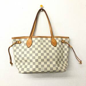 □LOUIS VUITTON トートバッグ ダミエアズール ルイヴィトン ネヴァーフルPM N51110 旧型 廃盤 VI2100 複数落札同梱OK B230823-301