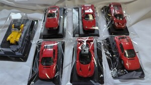 整理品 京商 ミニカーコレクション フェラーリ 6台セット 開封済 組立済 現状出品 送料無料