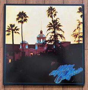 LP 日本盤 国内盤 ハガキ付 見開き JKT レコード Eagles / Hotel California P-6561Y イーグルス / ホテル・カリフォルニア 切抜き付