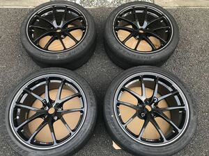 Ｒ３５ＧＴ－Ｒ用 ＢＢＳ ＲＩ－Ａ Engineered by NISMO 程度◎ 絶版品 ♪ GTR GT-R nismo ニスモ 鍛造 10J+41 10.5J+25 タホNO128