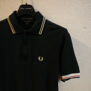 COMME des GARCONS FRED PERRY コラボ ポロシャツ XS ポルトガル製 フレッドペリー コム・デ・ギャルソン シャツ ジャケット 