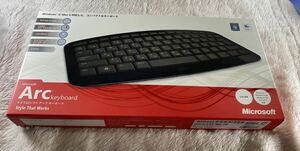 【未使用品】Microsoft Arc Keyboard (ブラック) ワイヤレスキーボード