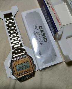 【未使用】CASIO カシオ A-158WEA-9JF 腕時計 あいみょんモデル チープカシオ チプカシ