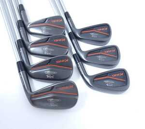 超希少　ブラック 黒 cobra KING FORGED BLACK MB & CB KBS TOUR C-TAPER　LITE 105 R 激レア　コンボ　アイアン