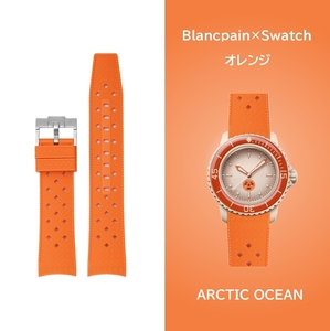 PLANCPAIN×Swatch トロピックタイプラバー オレンジ