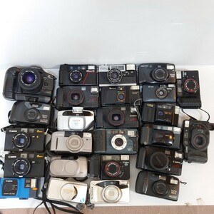 L4）１円〜　ジャンクカメラまとめ売り 光学　大量セット OLYMPUS Canon Nikon MINOLTA PENTAX フィルムカメラ コンパクトカメラ KONICA