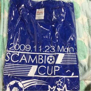 2009.11.23 スカンビオカップ Tシャツ フットサル ガンバ大阪 新品