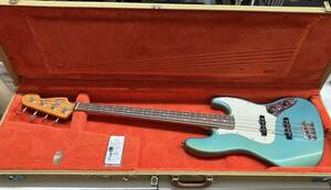 ジャンク Fender USA American Vintage 1962 Jazz Bass Lake Placid Blue 1998年製 ハードケース付