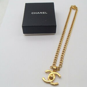 ◎CHANEL シャネル ネックレス/ ヴィンテージ　ココ ココマーク アクセサリー 箱◎KI