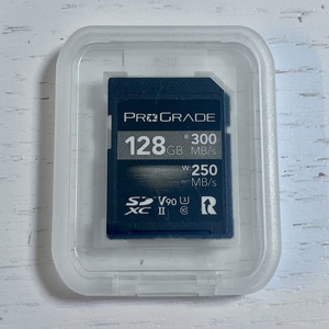 SDカード ProGrade Digital SDXC UHS-II V90 COBALT 128GB